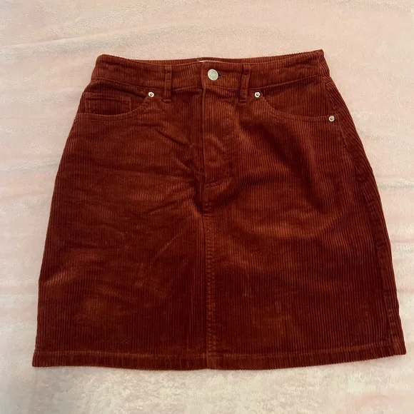 Twik Corduroy Skirt - Size Small - Picture 1 of 3